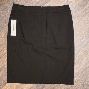 NWT Calvin Klein Black Pencil Skirt Size 12 Office Career S2ST1705